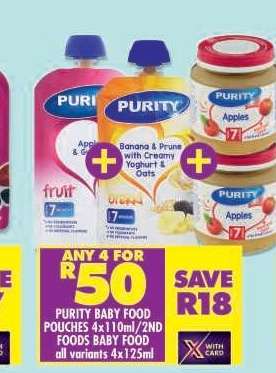 Purity Baby Food