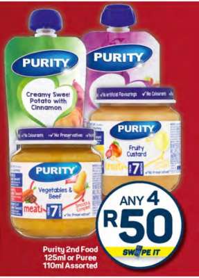Purity 2nd Food or Puree