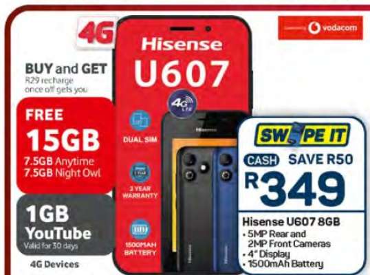 Hisense U607 8GB