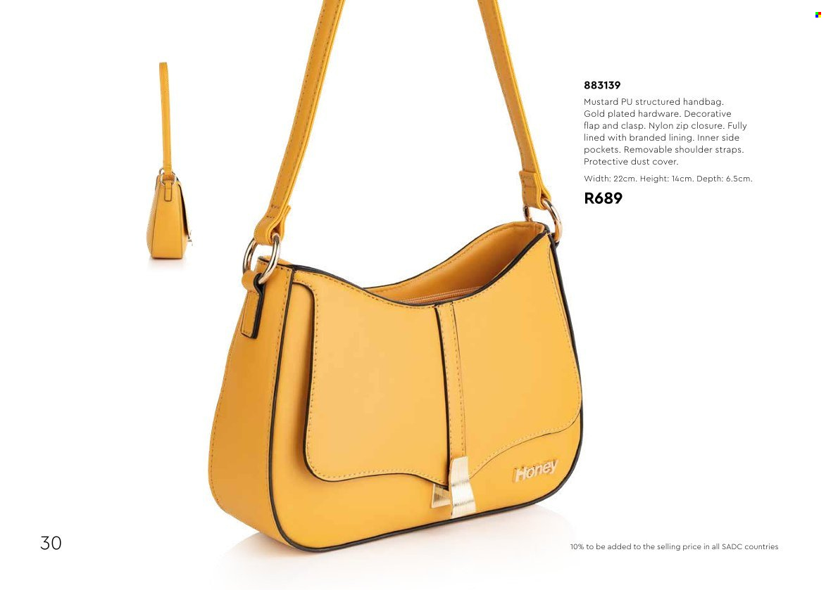 Honey specials. Page 32