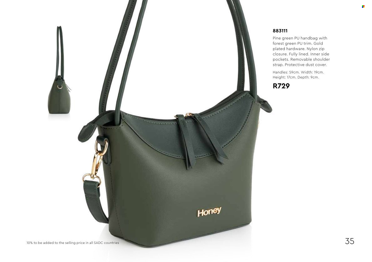 Honey specials. Page 37