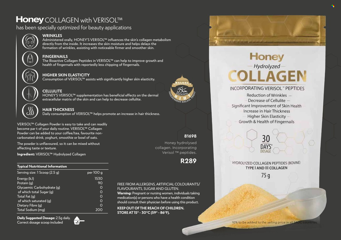 Honey specials. Page 50