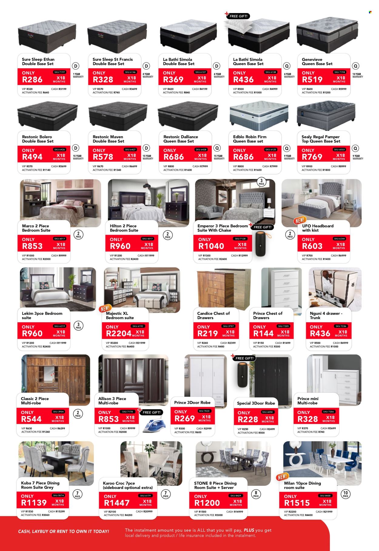 Astra Furnishers specials - 06.01.2025 - 08.31.2025. Page 2
