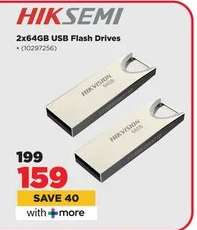 HIKSEMI 2x64GB USB Flash Drives