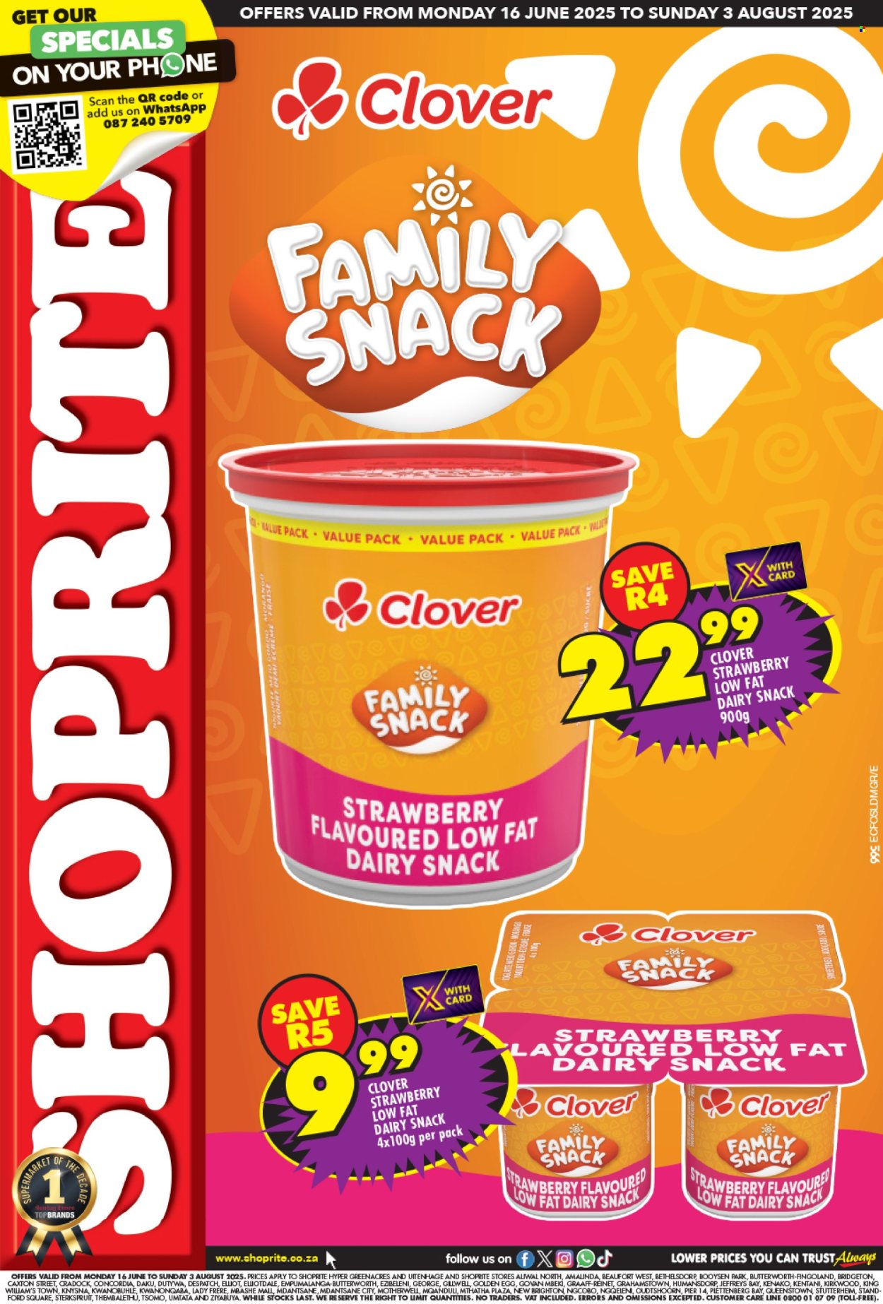 Shoprite specials - 06.16.2025 - 08.03.2025. Page 1