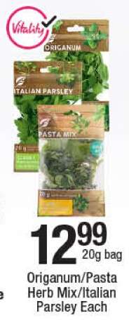 Origanum/Pasta Herb Mix/Italian Parsley