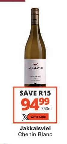 Jakkalsvlei Chenin Blanc