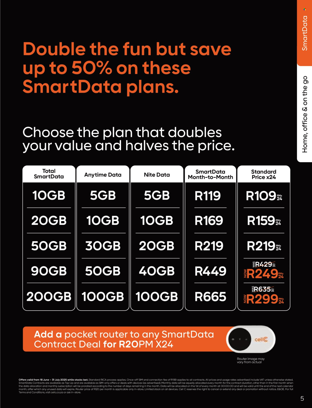 Cell C specials - 06.18.2025 - 07.31.2025. Page 5