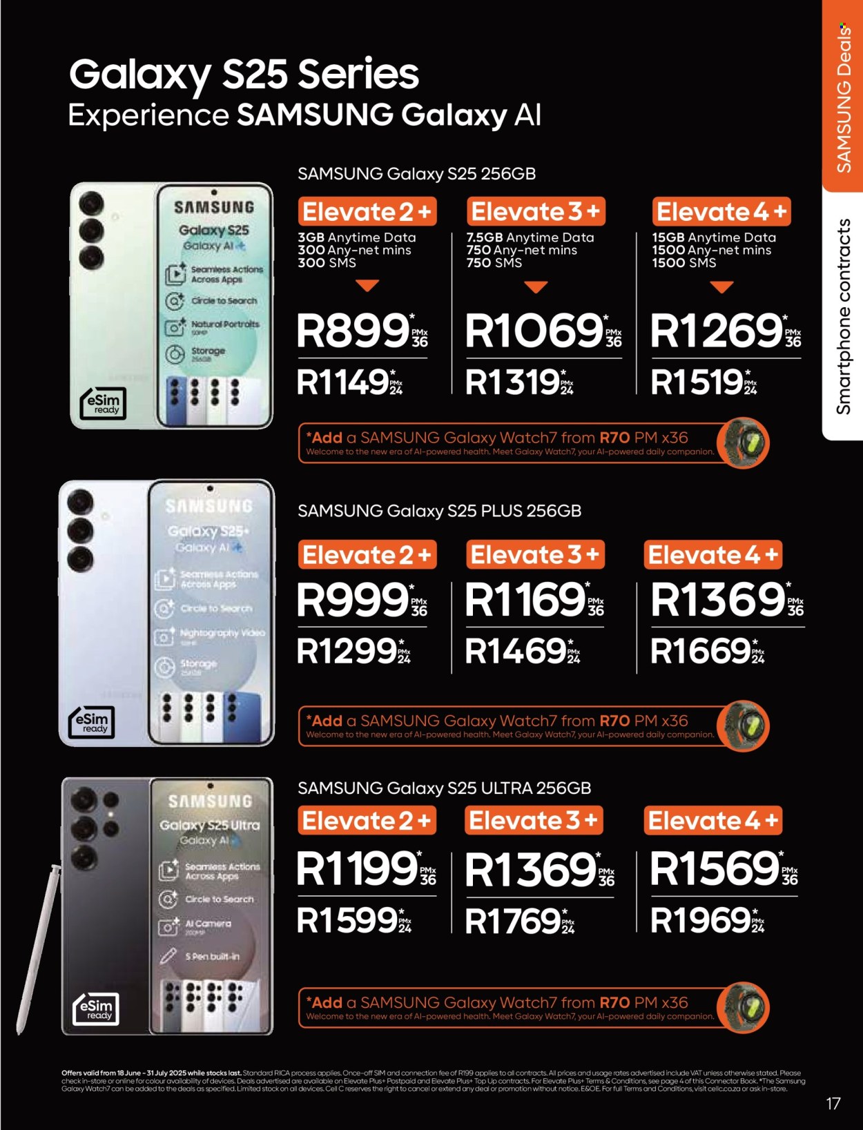 Cell C specials - 06.18.2025 - 07.31.2025. Page 17