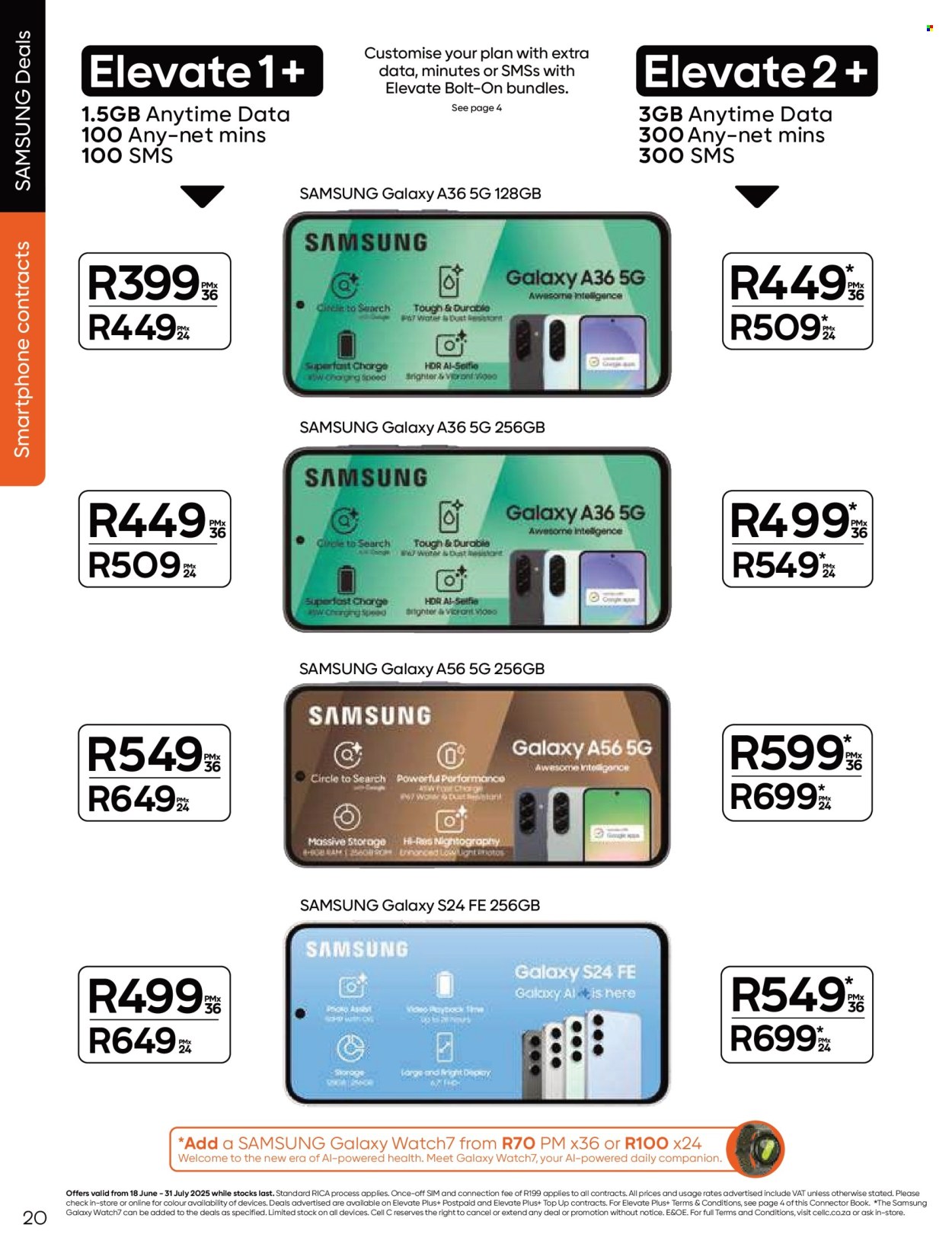 Cell C specials - 06.18.2025 - 07.31.2025. Page 20