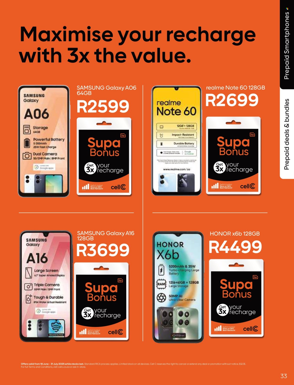 Cell C specials - 06.18.2025 - 07.31.2025. Page 33
