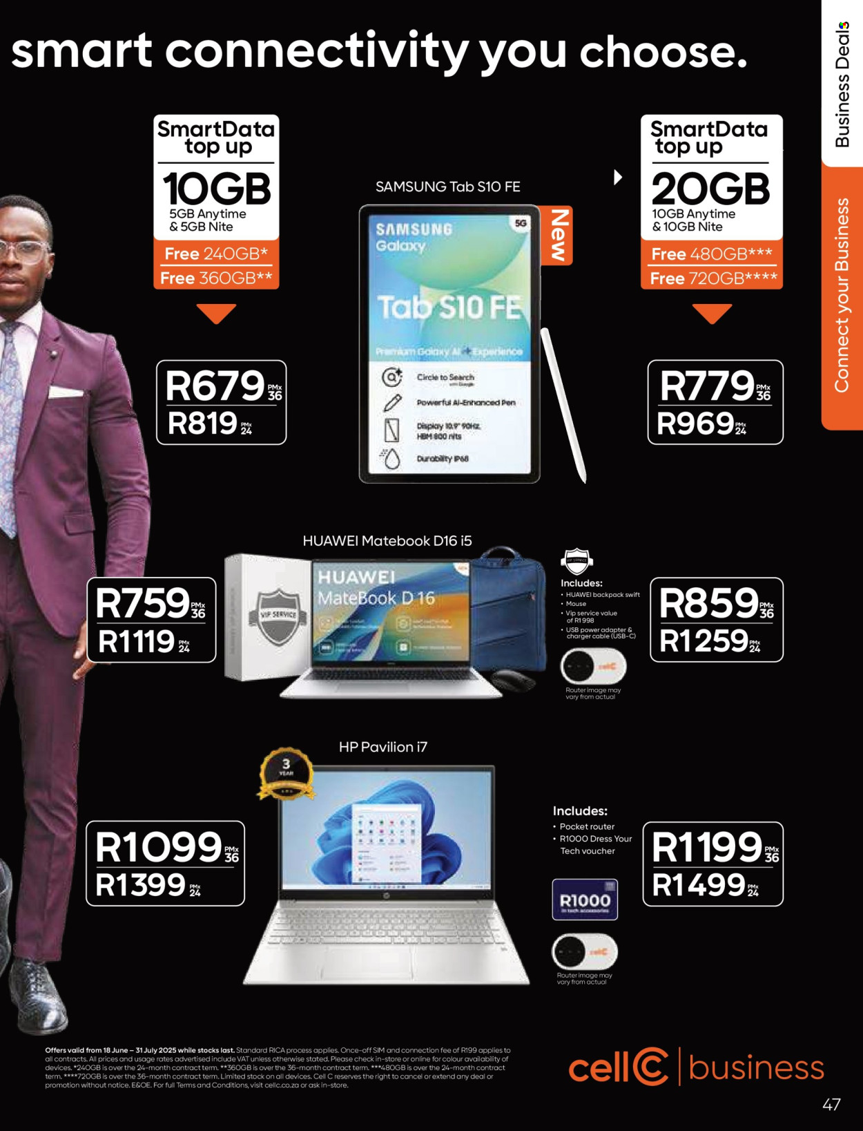 Cell C specials - 06.18.2025 - 07.31.2025. Page 47