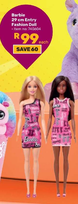 Barbie 29 cm Entry Fashion Doll