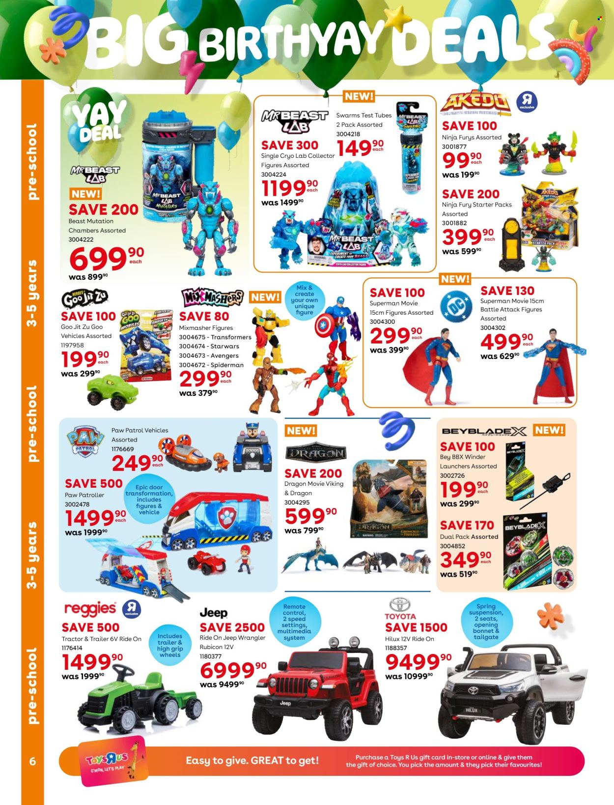 Toys R Us specials - 06.19.2025 - 08.03.2025. Page 6