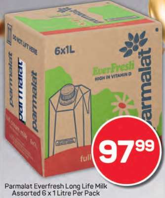 PARMALAT EVERFRESH LONG LIFE MILK