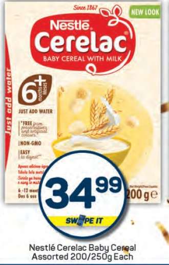 Nestlé Cerelac Baby Cereal
