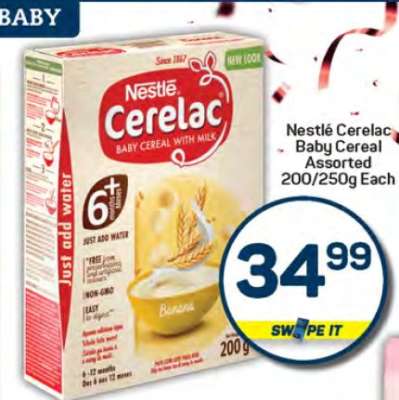 Nestlé Cerelac Baby Cereal Assorted