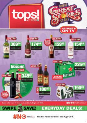 TOPS at SPAR - Specials