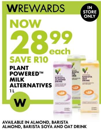 Plant Powered Milk Alternatives 1L