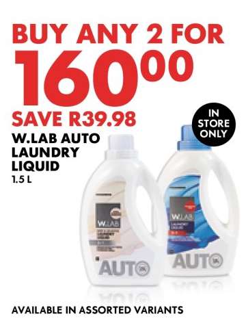 W.LAB AUTO LAUNDRY LIQUID