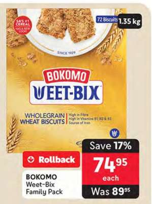 BOKOMO Weet-Bix Family Pack