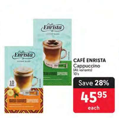 CAFÉ ENRISTA Cappuccino
