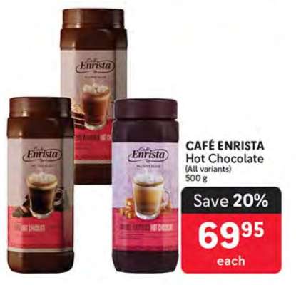 CAFÉ ENRISTA Hot Chocolate