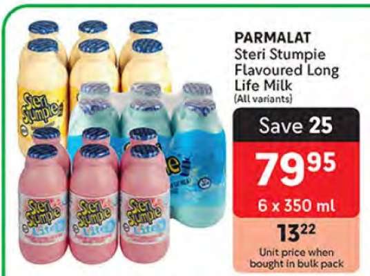 PARMALAT Steri Stumpie Flavoured Long Life Milk