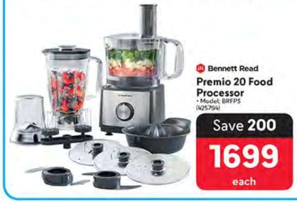 Bennett Read Premio 20 Food Processor