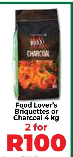 Food Lover’s Briquettes or Charcoal 4 kg