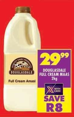 DOUGLASDALE FULL CREAM MAAS 2kg
