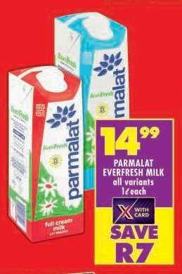 PARMALAT EVERFRESH MILK