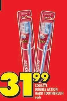 COLGATE DOUBLE ACTION HARD TOOTHBRUSH