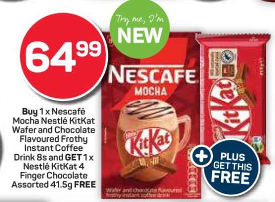 Nescafé Mocha Nestlé KitKat