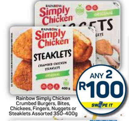 Rainbow Simply Chicken Products