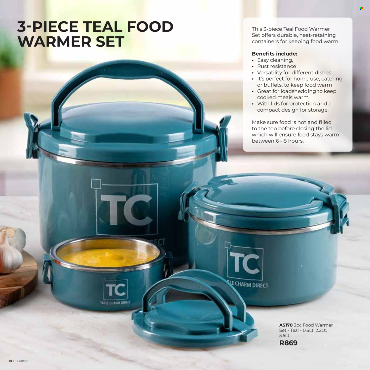Table Charm Direct specials - 07.01.2025 - 07.31.2025. Page 50