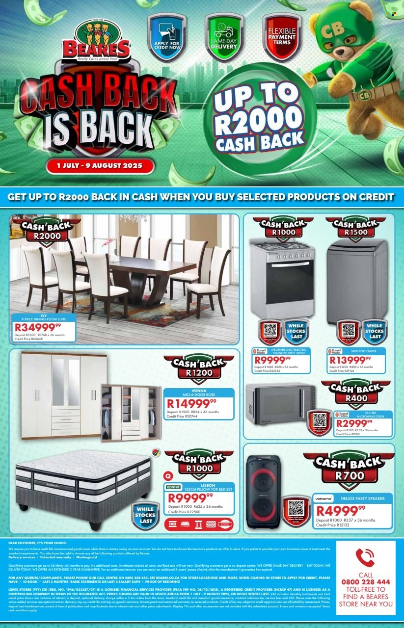 Beares specials - 07.01.2025 - 08.09.2025. Page 16