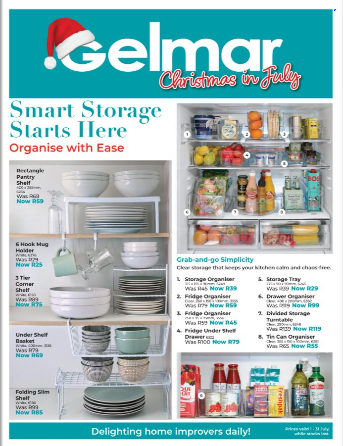 Gelmar specials - 07.01.2025 - 07.31.2025. Page 1