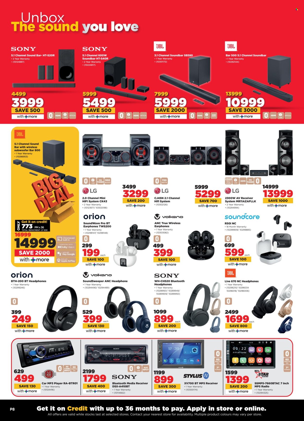 HiFi Corp specials - 07.02.2025 - 08.05.2025. Page 8