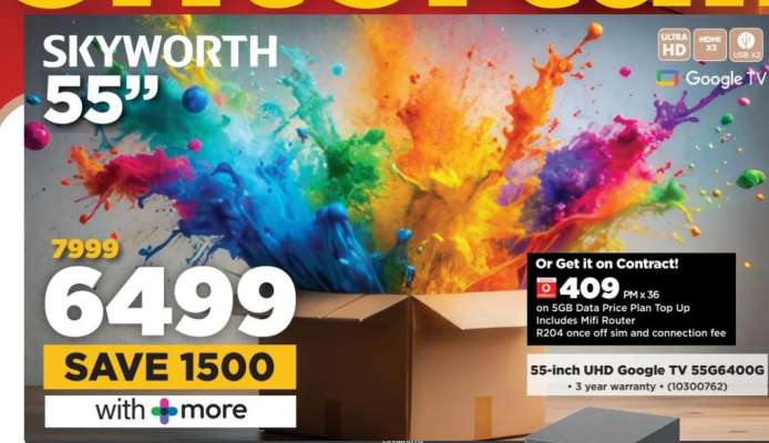 SKYWORTH 55"