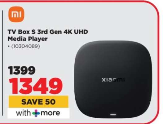 TV Box S 3rd Gen 4K UHD Media Player