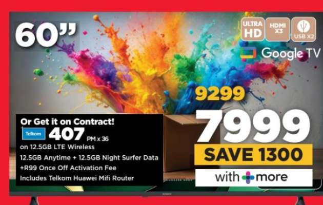 60'' Google TV