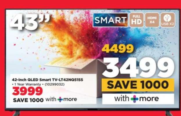 42-inch QLED Smart TV-LT42NQ5155