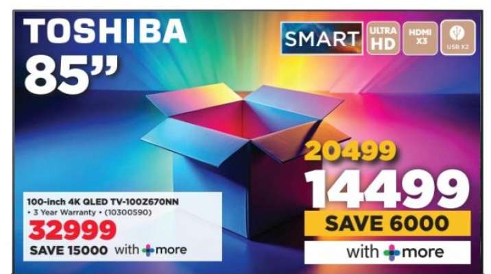 Toshiba 85"