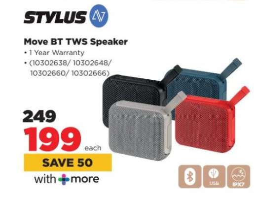 Stylus Move BT TWS Speaker