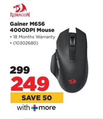 Redragon Gainer M656 4000DPI Mouse