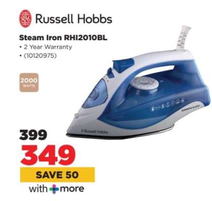 Russell Hobbs Steam Iron RHI2010BL