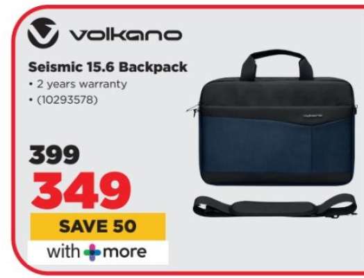 Volkano Seismic 15.6 Backpack
