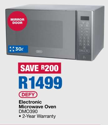 Defy Electronic Microwave Oven
