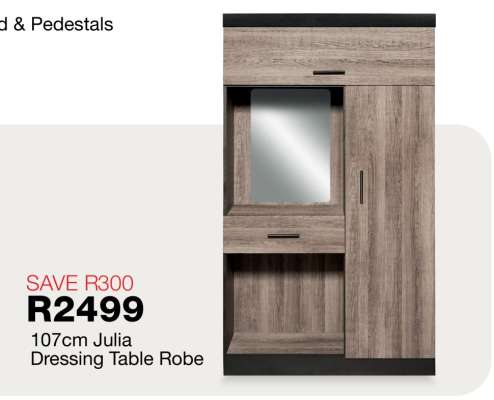107cm Julia Dressing Table Robe